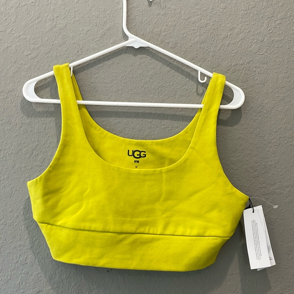 UGG organic cotton bralette worn once!